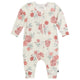 Baby Girls Ivory Cabbage Rose Romper-Gerber Childrenswear Wholesale