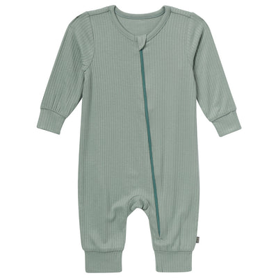 Baby Neutral Teal Romper-Gerber Childrenswear Wholesale