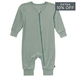 Baby Neutral Teal Romper-Gerber Childrenswear Wholesale