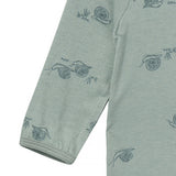 Baby Boys Teal Snails Sleep 'N Play-Gerber Childrenswear Wholesale