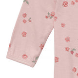 Baby Girls Peach Strawberry Floral Sleep 'N Play-Gerber Childrenswear Wholesale