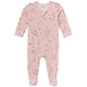 Baby Girls Peach Strawberry Floral Sleep 'N Play-Gerber Childrenswear Wholesale