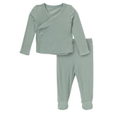 2-Piece Baby Neutral Teal Take Me Home Set-Gerber Childrenswear Wholesale
