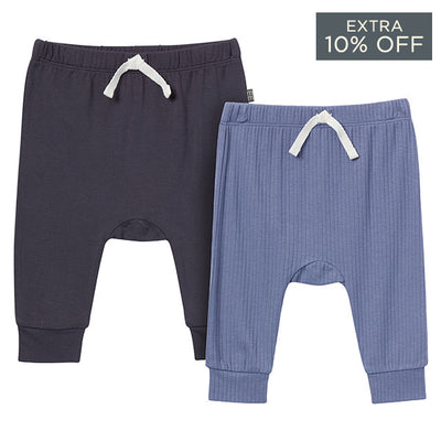 2-Pack Baby Boys Blue Pants-Gerber Childrenswear Wholesale