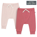 2-Pack Baby Girls Peach Pants-Gerber Childrenswear Wholesale