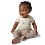 2-Pack Baby Girls Taupe Pants-Gerber Childrenswear Wholesale