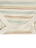 Baby Neutral Multi-Color Stripes Long Sleeve Bodysuit-Gerber Childrenswear Wholesale