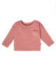 Baby Girls Rose Long Sleeve Drop Shoulder Top-Gerber Childrenswear Wholesale