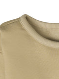 Baby Neutral Olive Green Long Sleeve Drop Shoulder Top-Gerber Childrenswear Wholesale