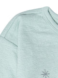 Baby Boys Sky Blue Long Sleeve Drop Shoulder Top-Gerber Childrenswear Wholesale