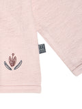 Baby Girls Pink Blossoms Long Sleeve Drop Shoulder Top-Gerber Childrenswear Wholesale