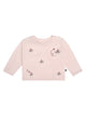 Baby Girls Pink Blossoms Long Sleeve Drop Shoulder Top-Gerber Childrenswear Wholesale