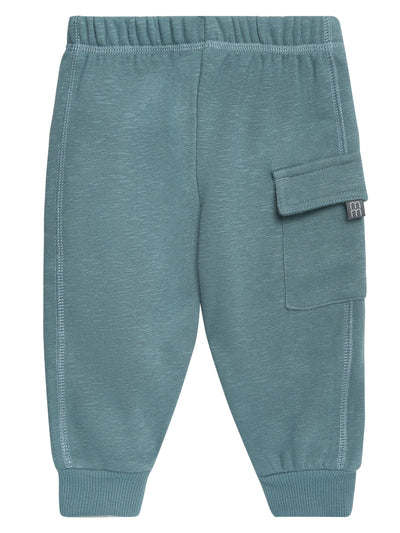 Baby Boys Dark Teal Cargo Pants-Gerber Childrenswear Wholesale