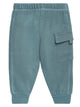Baby Boys Dark Teal Cargo Pants-Gerber Childrenswear Wholesale