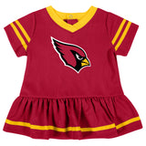 2-Piece Baby Girls Cardinals Dress & Diaper Cover Set-Gerber Childrenswear Wholesale