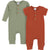 2-Pack Baby Boys Rust/Olive Romper-Gerber Childrenswear Wholesale