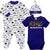 3-Piece Baby Boys Baltimore Ravens Bodysuit, Sleep 'N Play & Cap Set-Gerber Childrenswear Wholesale