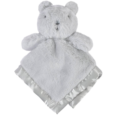 Baby Neutral Light Gray Security Blanket-Gerber Childrenswear Wholesale