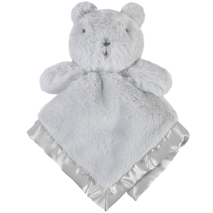 Baby Neutral Light Gray Security Blanket-Gerber Childrenswear Wholesale