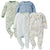 4-Pack Baby Girls Daisy Sleep 'N Plays-Gerber Childrenswear Wholesale