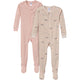 2-Pack Baby & Toddler Neutral Dog Snug-Fitting Footed Pajamas-Gerber Childrenswear Wholesale