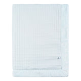 Baby Boys Blue Waffle Blanket-Gerber Childrenswear Wholesale
