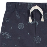 2-Piece Infant and Toddler Boys Navy Space Sweatshirt & Pant Set-Gerber Childrenswear Wholesale