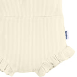 3-Pack Baby Girls White/Grey Heather/Black Bubble Short-Gerber Childrenswear Wholesale