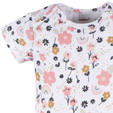 Baby Girls Bear Short Sleeve Onesies Bodysuit-Gerber Childrenswear Wholesale