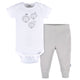2-Piece Baby Neutral Clouds Bodysuit & Pant Set-Gerber Childrenswear Wholesale