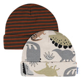 2-Pack Baby Boys Dinos Cap-Gerber Childrenswear Wholesale