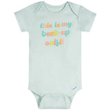 8-Pack Baby Girls Super Happy Onesies® Bodysuits-Gerber Childrenswear Wholesale