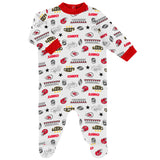 3-Piece Baby Boys Kansas City Chiefs Bodysuit, Sleep 'N Play & Cap Set-Gerber Childrenswear Wholesale