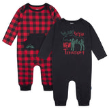 2-Pack Baby Boys Explore Rompers-Gerber Childrenswear Wholesale