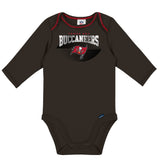 2-Pack Baby Boys Buccaneers Long Sleeve Bodysuits-Gerber Childrenswear Wholesale