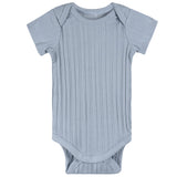 3-Pack Baby Boys Blue Bodysuit Set-Gerber Childrenswear Wholesale