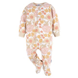 3-Pack Baby & Toddler Girls Pink Floral Fleece Pajamas-Gerber Childrenswear Wholesale