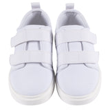 Baby Neutral White Hook & Loop Sneaker-Gerber Childrenswear Wholesale