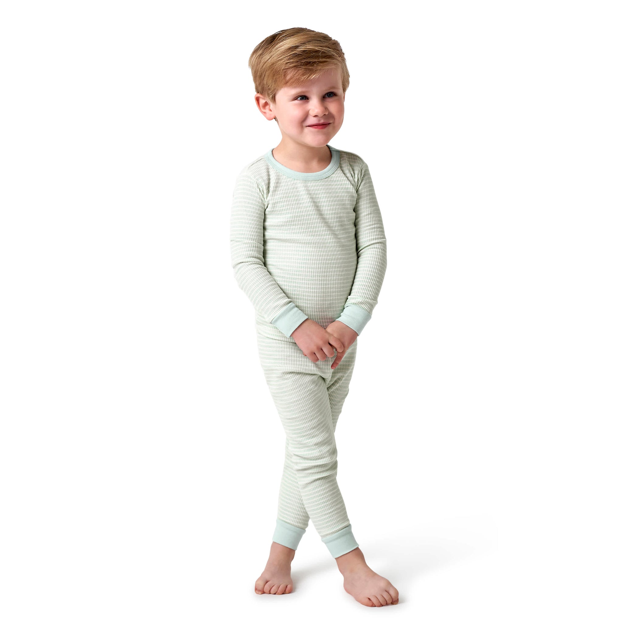 2-Piece Baby & Toddler Boys Stripe Snug Fit Pajama Set-Gerber Childrenswear Wholesale