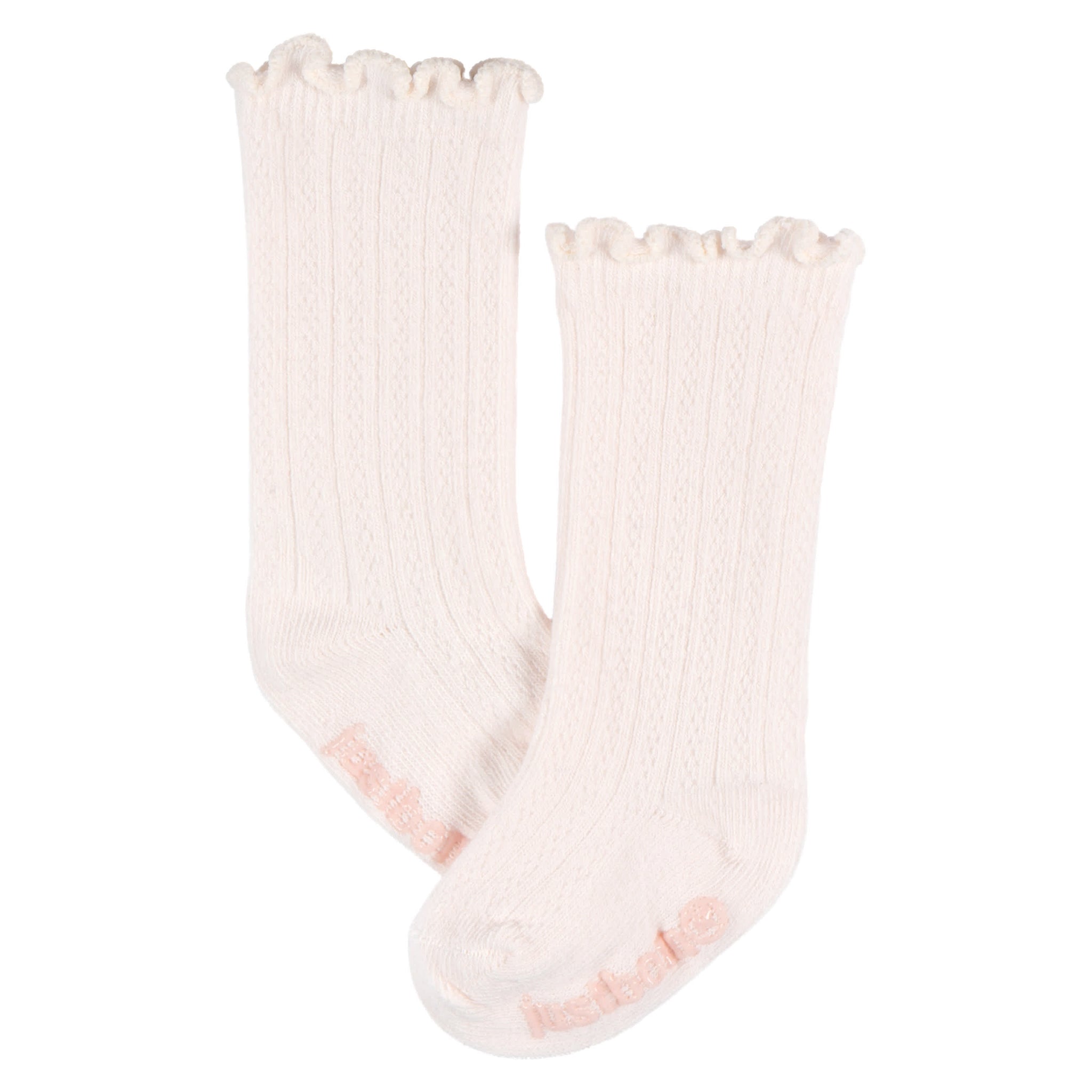 6-Pack Baby Girls Pink Rolled Cuff Ribbed Socks-Gerber Childrenswear Wholesale