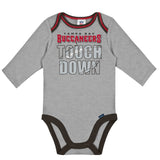 2-Pack Baby Boys Buccaneers Long Sleeve Bodysuits-Gerber Childrenswear Wholesale
