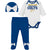 3-Piece Baby Girls Colts Bodysuit, Footed Pant, & Cap Set-Gerber Childrenswear Wholesale