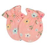 3-Pack Baby Girls Fox No Scratch Mittens-Gerber Childrenswear Wholesale