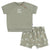 2-Piece Baby Boys Palms T-Shirt and Shorts-Gerber Childrenswear Wholesale