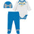 3-Piece Baby Girls Lions Bodysuit, Footed Pant, & Cap Set-Gerber Childrenswear Wholesale