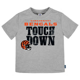 3-Pack Infant & Toddler Boys Bengals Short Sleeve Tees-Gerber Childrenswear Wholesale