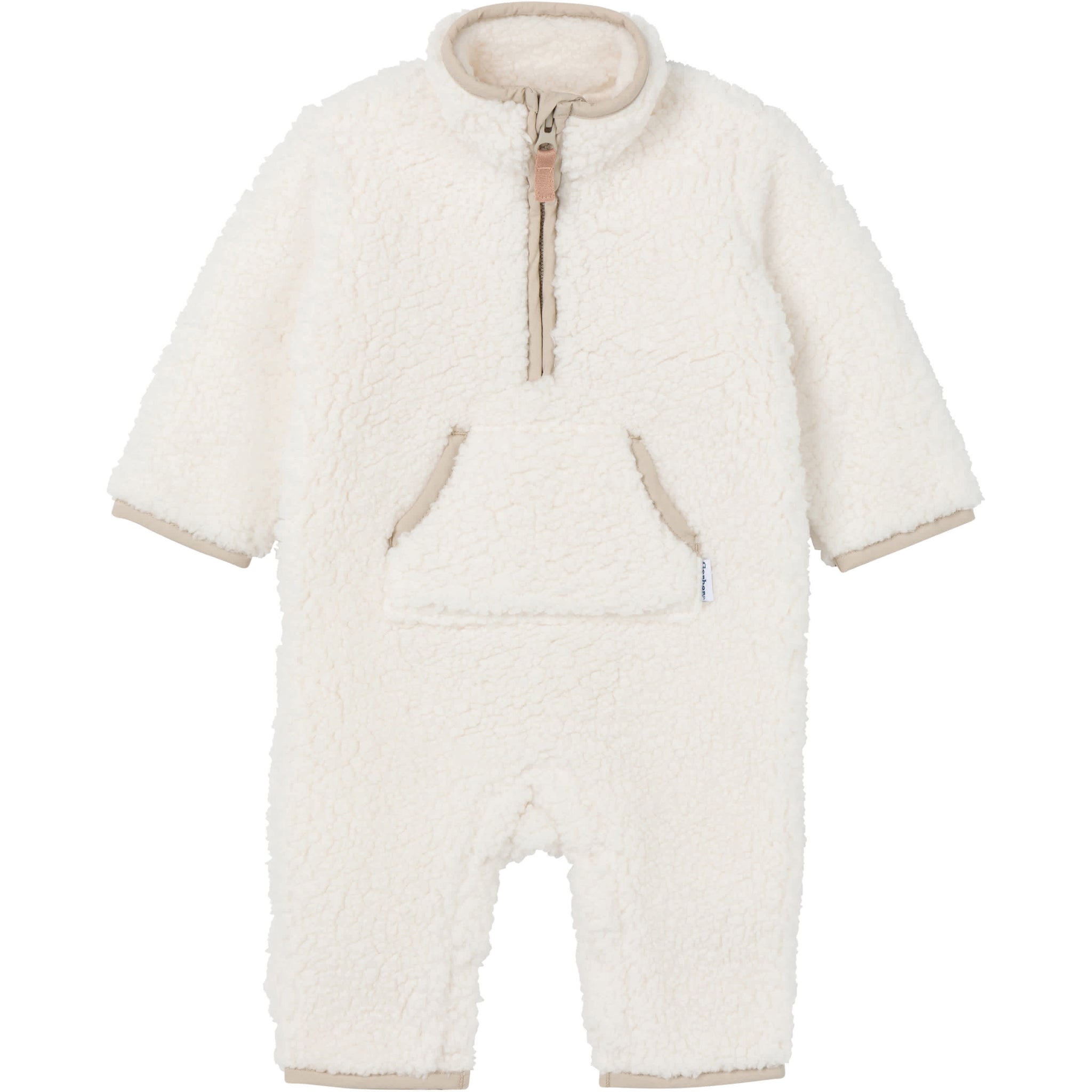 Baby Boys Ivory Fleece Romper-Gerber Childrenswear Wholesale