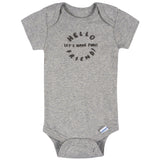 8-Pack Baby Boys Hello Friends Short Sleeve Onesies® Bodysuits-Gerber Childrenswear Wholesale