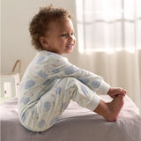 3-Pack Infant & Toddler Girls Blue Floral Footless Fleece Pajamas-Gerber Childrenswear Wholesale