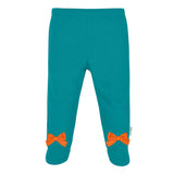 3-Piece Baby Girls Dolphins Bodysuit, Footed Pant, & Cap Set-Gerber Childrenswear Wholesale